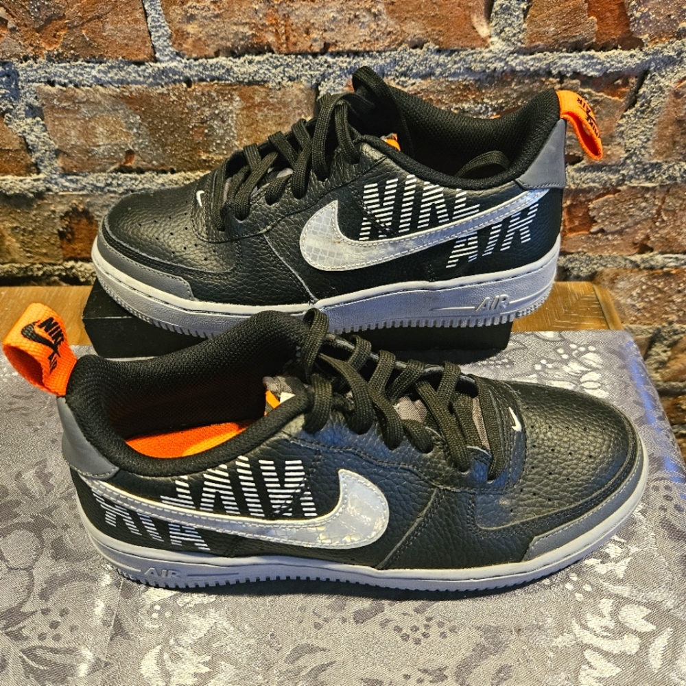 Nike Airforce 1 Low LV8 Under Construction Black (GS)